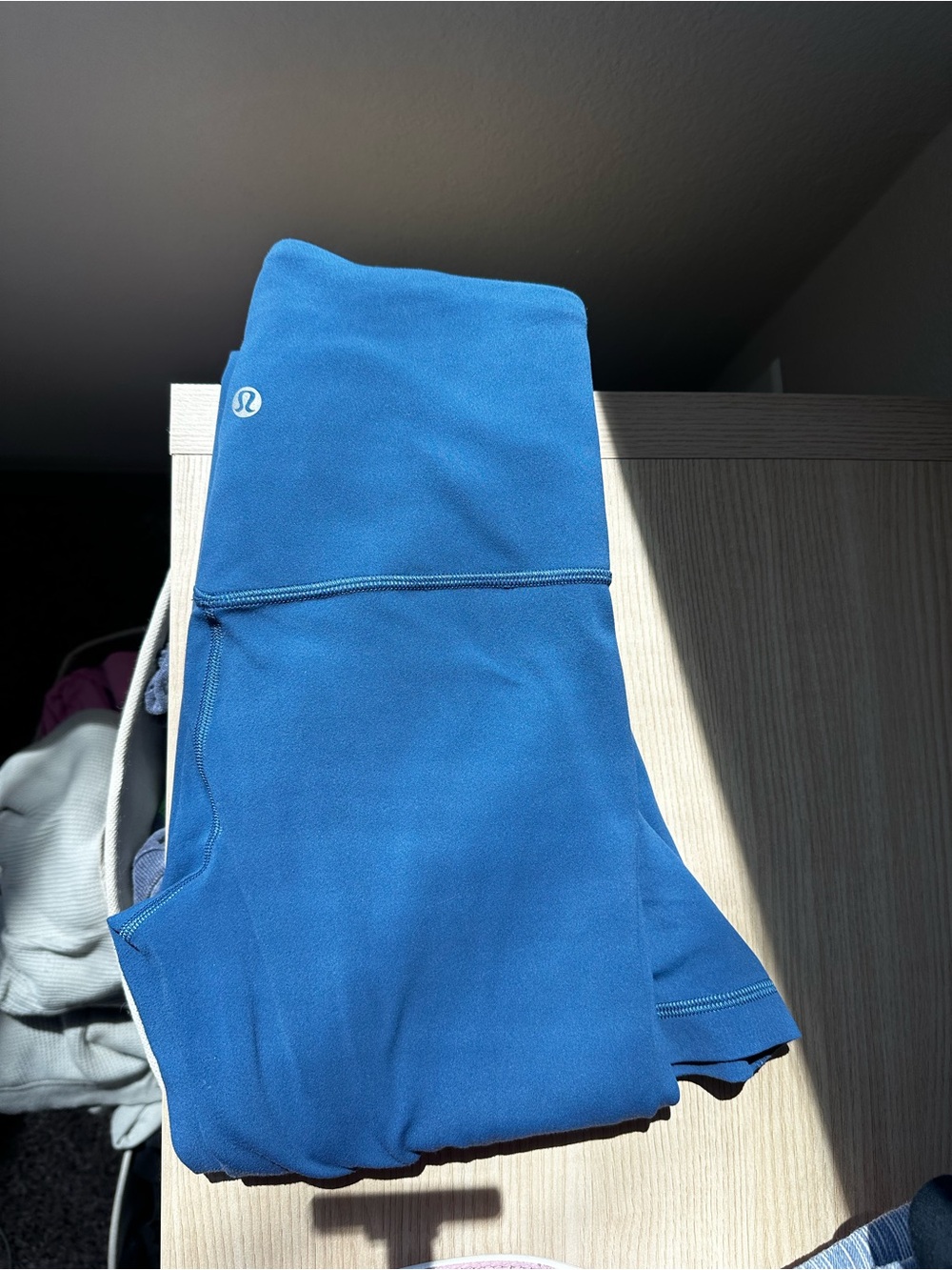 lululemon athletica Women's High-Waist Flare Leggings - Deep Blue - Picture 3 of 3